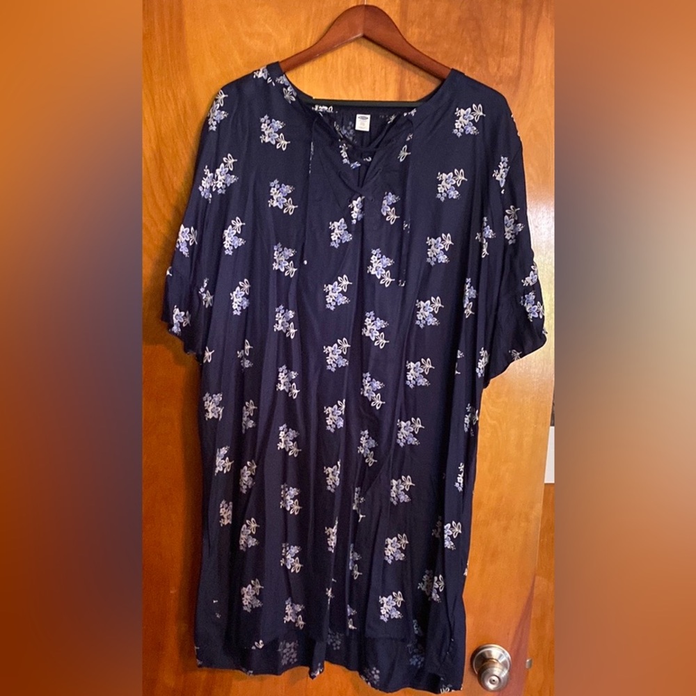 Navy Blue Dress